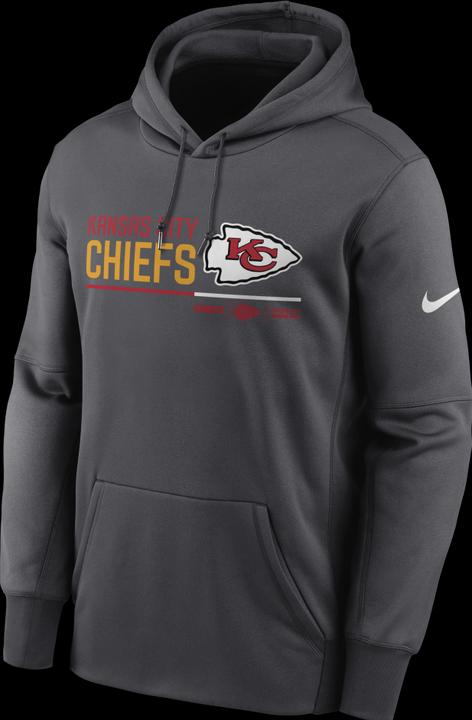 Nike Kansas City Chiefs Therma Pullover Hoodie 3XL (3XL)