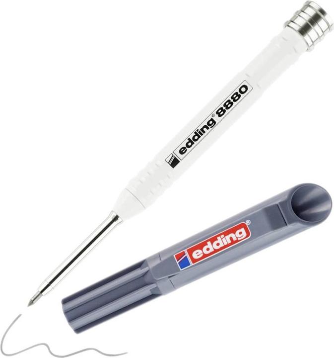 Produktbild Edding Graphit 4-8880112 Tieflochmarker Grau, Weiss 1 St. (Weiss, Grau, 1 x)