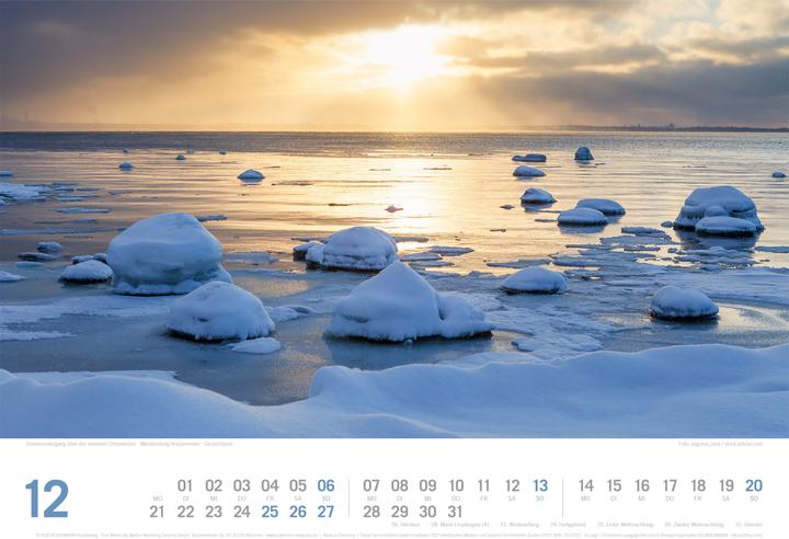 Produktbild Ostsee - von Flensburg bis nach Usedom - ReiseLust Kalender 2026 (45 x 33 cm, Harter Einband, Deutsch)
