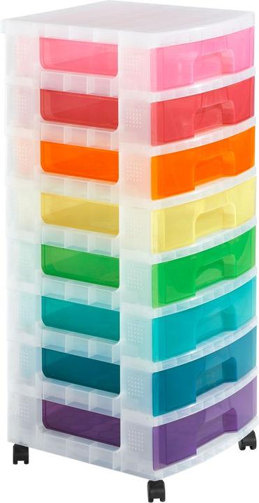Actual product image Really Useful Box Drawer unit Rainbow (Cheer)