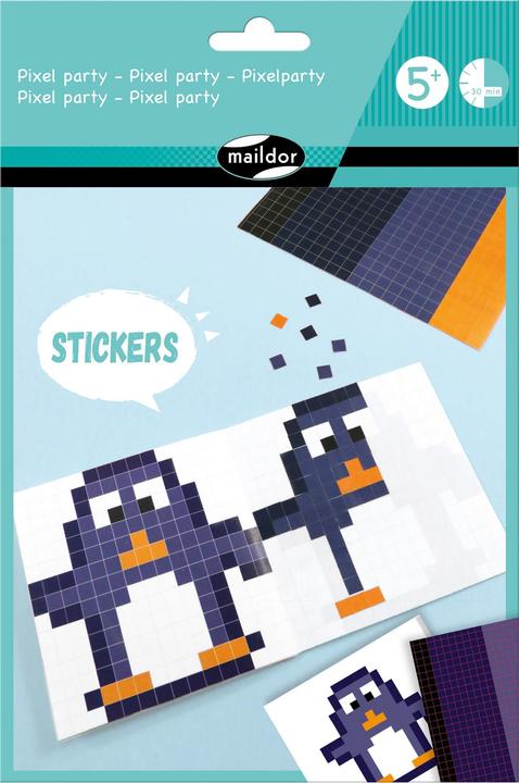 Maildor Pochette créative, Pixel party - Multicolore
