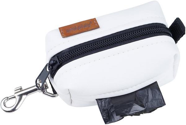 amiplay Distrib. ramasse-crottes Lincoln, 9 x 5 x 4 cm, blanc (Chien)