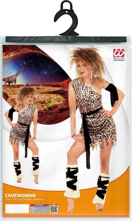 Actual product image Widmann Cavewoman caveman stone age costume (L)