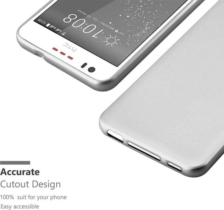 Image du produit Cadorabo Couverture métallique mate TPU (HTC Desire 10 Style de vie, HTC Desire 825)