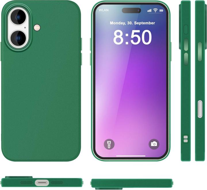 Actual product image Nalia Matt silicone cover (Apple iPhone 16)