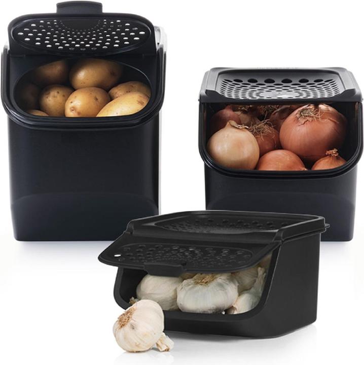Actual product image MediaShop Tupperware PotatoSmart, OnionSmart & GarlicSmart