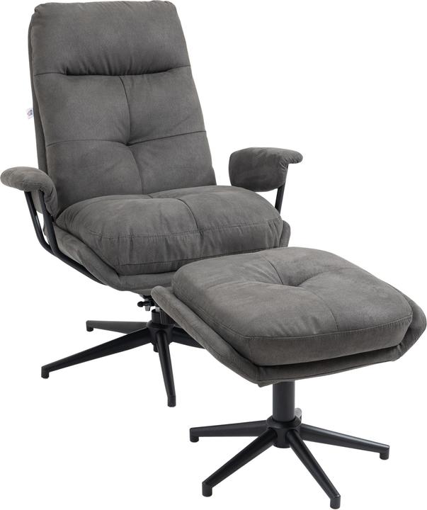 Produktbild Homcom Relaxsessel mit Hocker