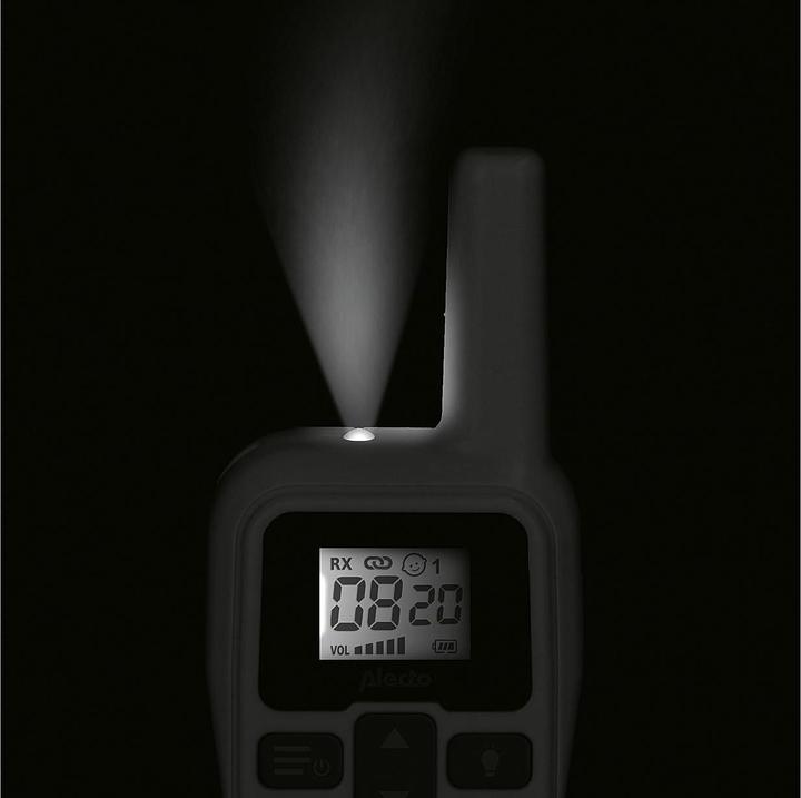 Actual product image Babiage Alecto DBX PMR baby monitor with channels (Baby Monitor Audio, 3000 m)