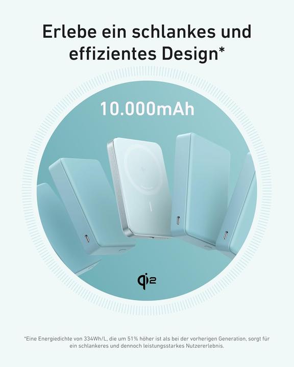 Actual product image Anker MagGo Powerbank (10.000mAh, Slim (10000 mAh)