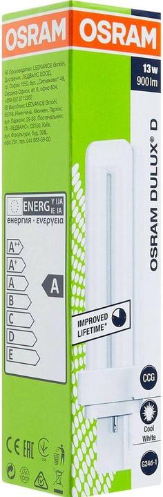 Actual product image Osram Dulux (G24d-1, 13 W, 900 lm, 1 x, G)