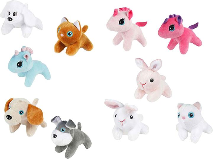 Toi-Toys Plüschtier Plüschtier im Tragekoffer, 10cm (16 cm)