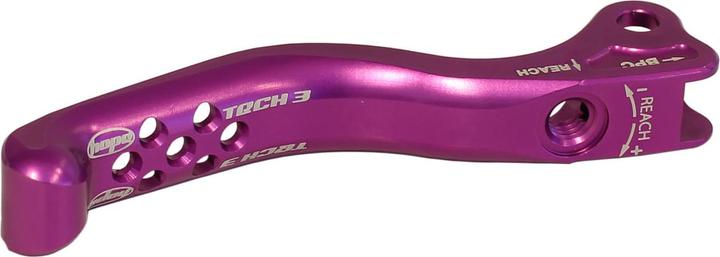 Hope Tech 3 V4 / E4 / X2 Evo brake lever - Purple (Hand brake, Brake lever)