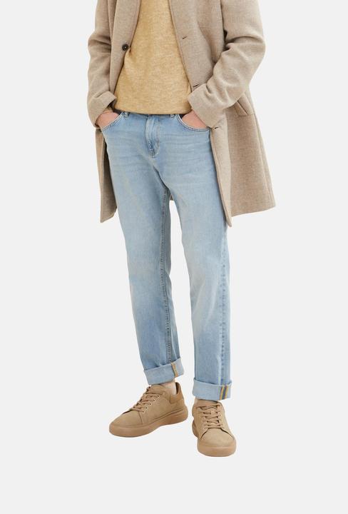 Actual product image Tom Tailor Hose JOSH Slim Jeans im 5-Pocket-Style mit Reissverschluss und Knopf (W32/L32)