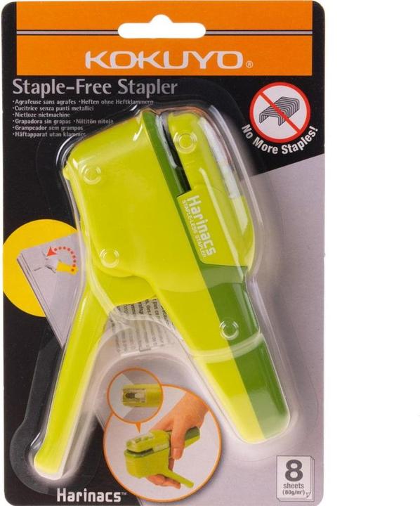 Image du produit Harinacs agrafeuse sans agrafes Standard (8 feuilles)