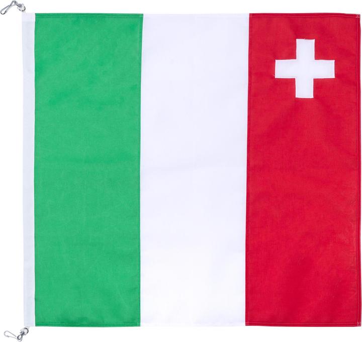 Actual product image Suitex Neuchâtel canton flag, 150 x 150 cm, sewn