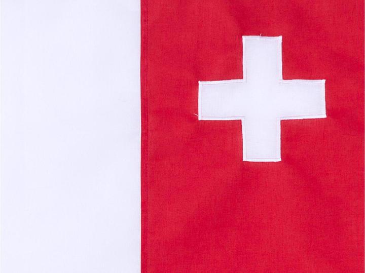 Actual product image Suitex Neuchâtel canton flag, 150 x 150 cm, sewn