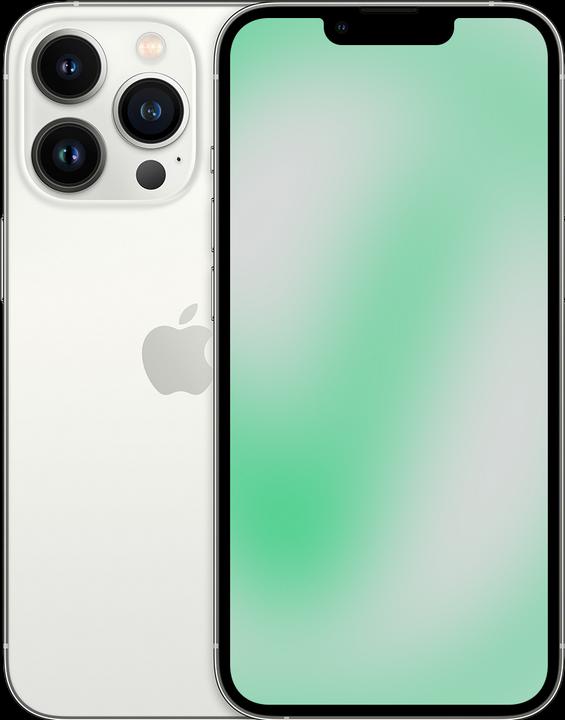 Produktbild Revendo iPhone 13 Pro (128 GB, Silber, 6.10", 15 Mpx, SIM + eSIM, C / Gut)