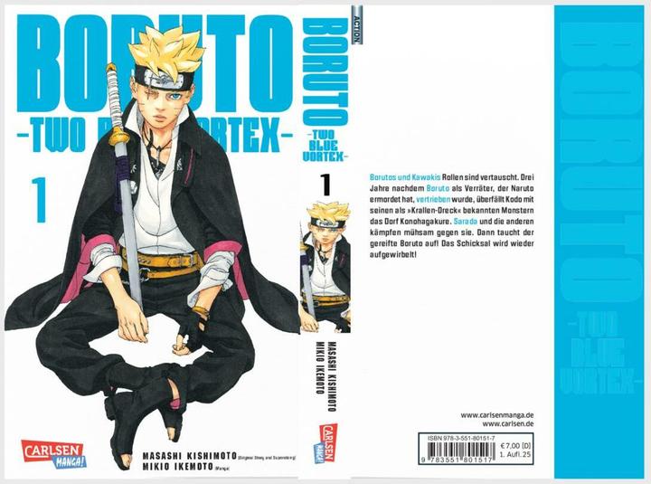 Produktbild Boruto - Two Blue Vortex 1 (Mikio Ikemoto, Masashi Kishimoto, Deutsch)
