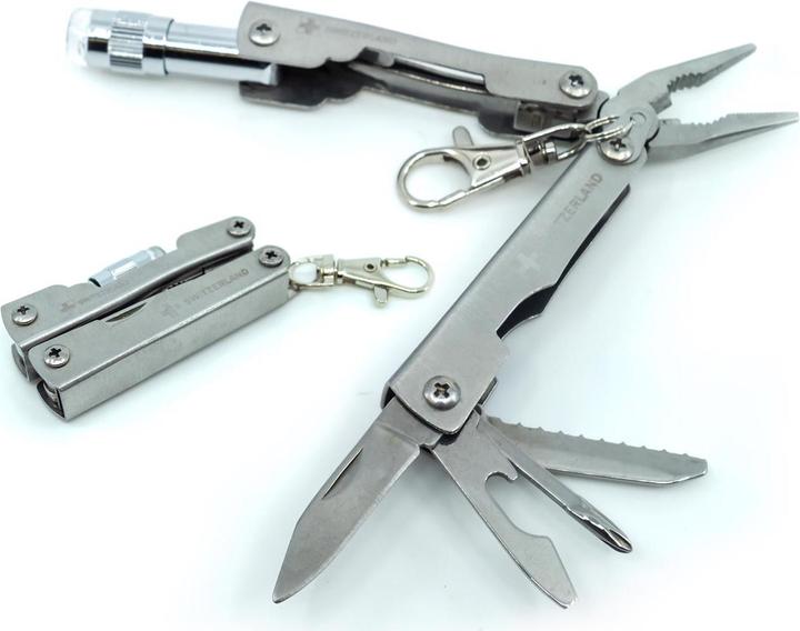 TopSpirit Multi-Tool 6 en 1, Argent (6 Fonctions)
