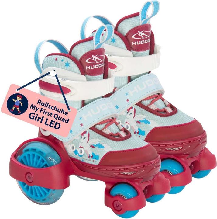 Produktbild Hudora Rollschuh My First Quad LED (26, 27, 28, 29)