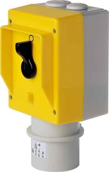 Produktbild ET CGD1A516/6H-CT8/2-S-GSX Motorschalter mit CEE-Stecker (CEE 63/5, CEE 32/3)