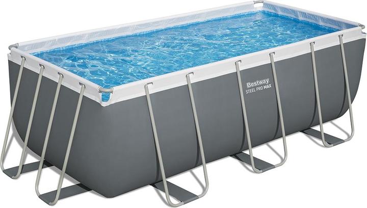 Bestway Power Steel Frame Pool-Set 412 x 201 x 122 cm (412 x 201 x 122 cm)