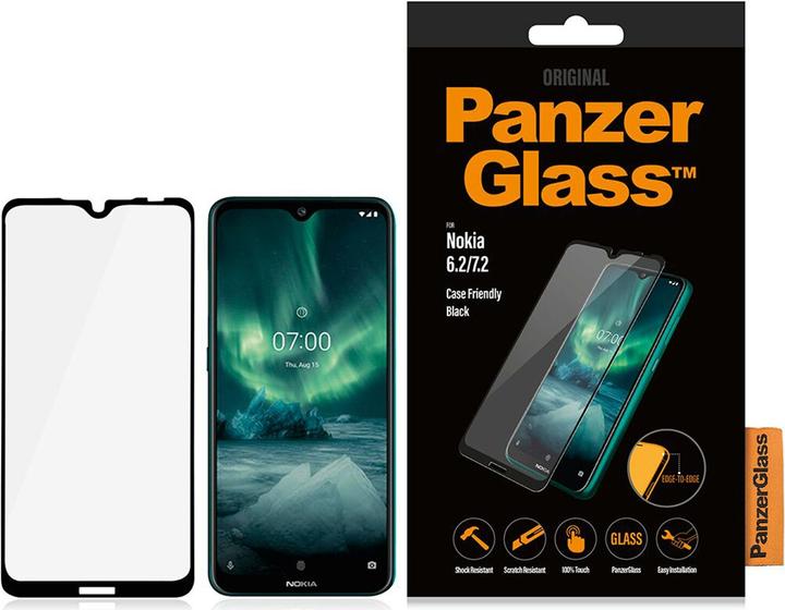 Produktbild PanzerGlass Edge to Edge (1 Stück, Nokia 7.2, Nokia 6.2)