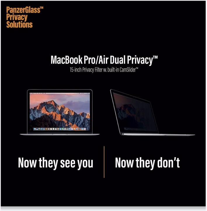Immagine prodotto PanzerGlass Pellicola protettiva per MacBook Pro + DualPrivacy magnetico (15.40", 16 : 10)