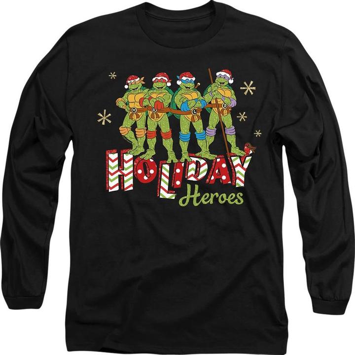 Teenage Mutant NT Holiday Heroes TShirt weihnachtliches Design (XL)