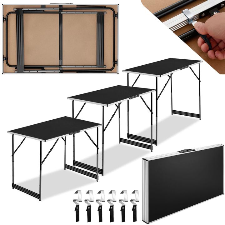 Image du produit tectake Tables à tapisser (300 x 60 cm)