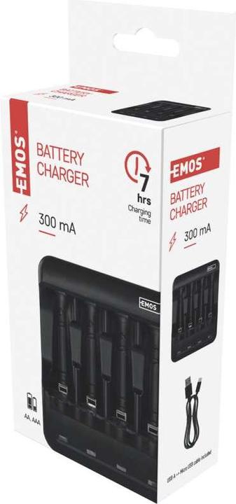 Actual product image Emos Battery Charger BCN-40 (1 pcs., AAA, Chargers without battery)