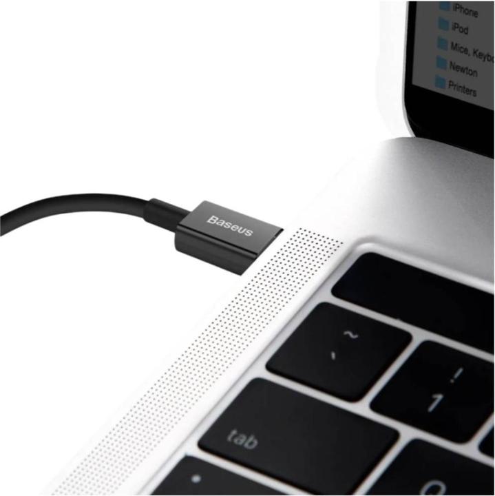 Produktbild Baseus Superior Series Cable USB-C to iP, 20W, PD, 1m (black) (1 m, USB 3.0)