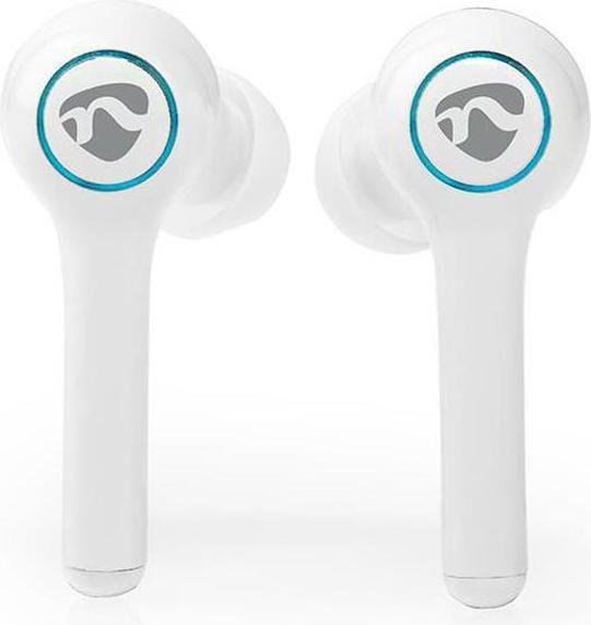 Produktbild Nedis Talk/Music 6h, 18h mit Ladeschale HPBT5055BK, white (6 h, Kabellos)