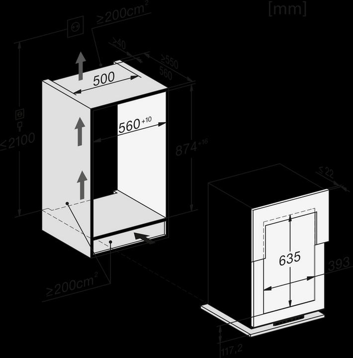 Produktbild Miele KWT 6422 i-1 EB