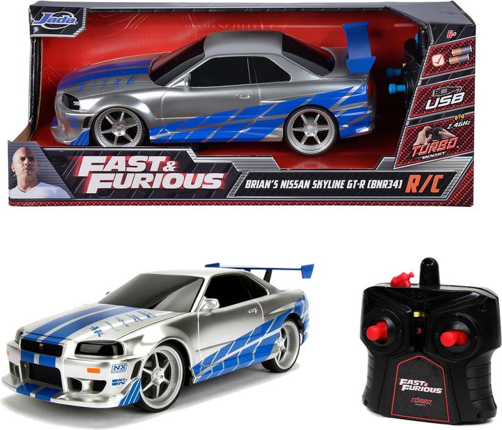 Actual product image Jada Fast&Furious Nissan Skyline GTR