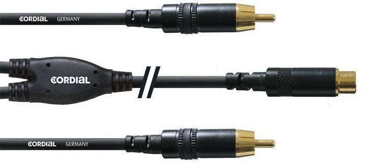CFY ECC - Y-Adapterkabel / Cinch-Splitter (0.30 m, Cinch)