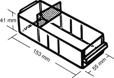 Produktbild Raaco Schubladeschrank (15 cm, 55.20 cm)