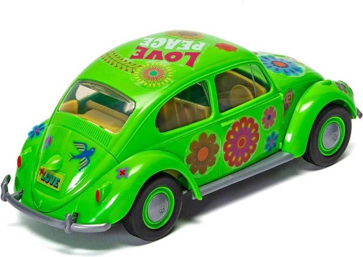 Actual product image Airfix VW Beetle kit, Flower Power Quick Build