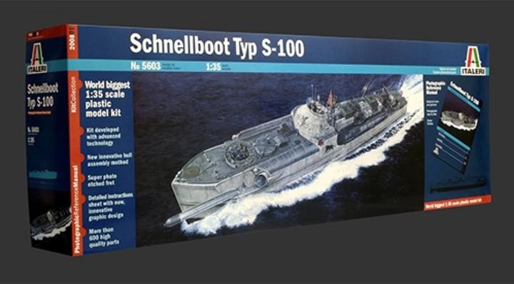 Immagine prodotto Italeri Motoscafo S100 PRM