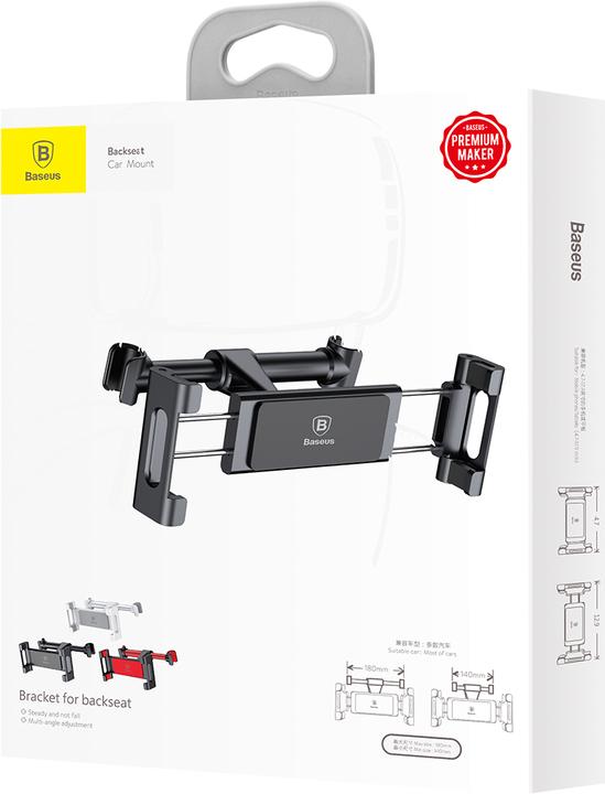 Immagine prodotto Baseus Supporto per il montaggio su sedile posteriore dell'auto per dispositivo da 4,7-12,9".
