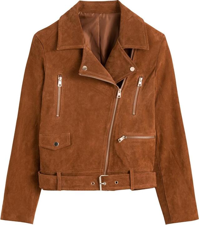 Immagine prodotto La Redoute Collections Blouson in pelle stile biker (34)