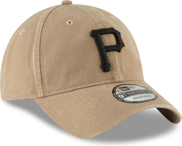 Actual product image New Era 9Twenty Strapback Cap - Pittsburgh Pirates Khaki (One size)