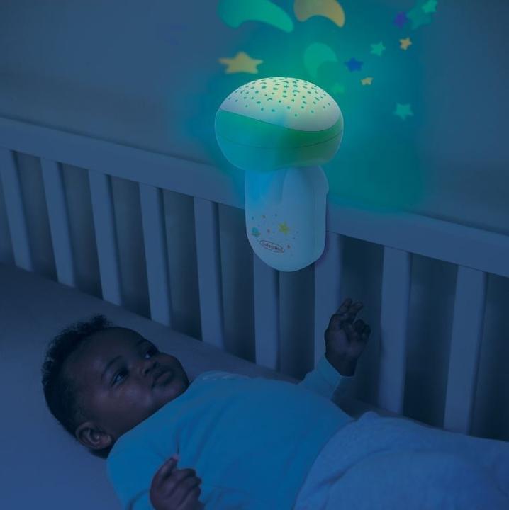 Actual product image B-Kids Infantino 315194 3in1 music carousel with projector Green