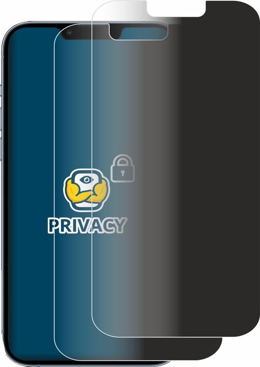 Immagine prodotto BROTECT Pellicola privacy antispia Pellicola di protezione dalla luce blu (2 Pezzo/i, Apple iPhone 13 Pro Max)
