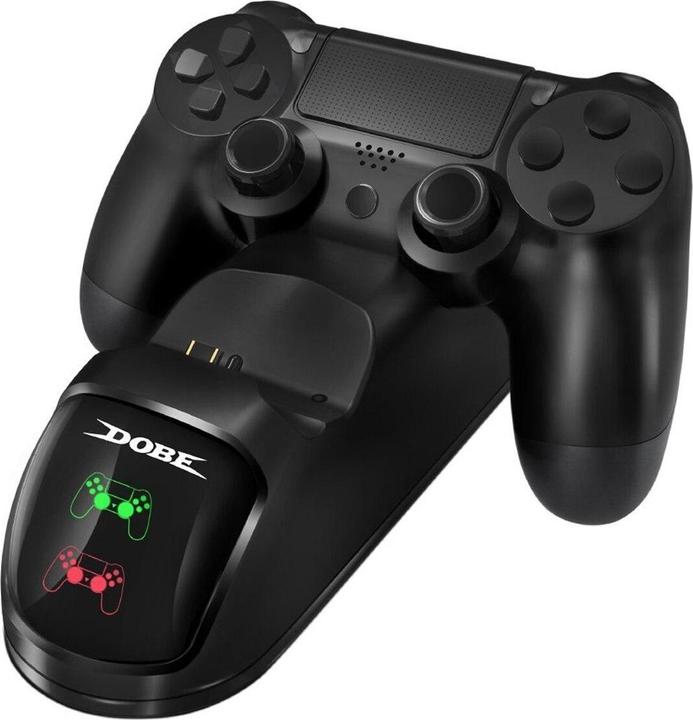 Produktbild JTI Duale Ladestation für PlayStation 4-Controller (PS4)