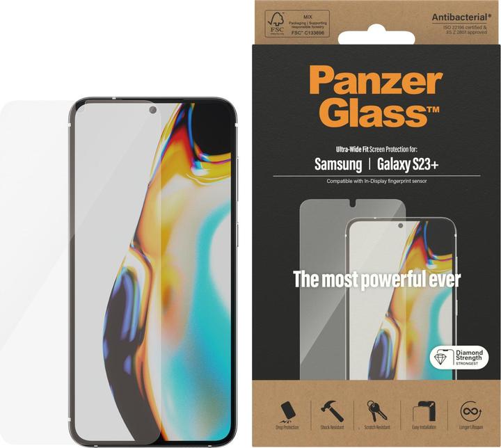 Productafbeelding PanzerGlass Ultra-Wide Fit (1 Stuk, Samsung Galaxy A14 5G, Samsung Galaxy A14)