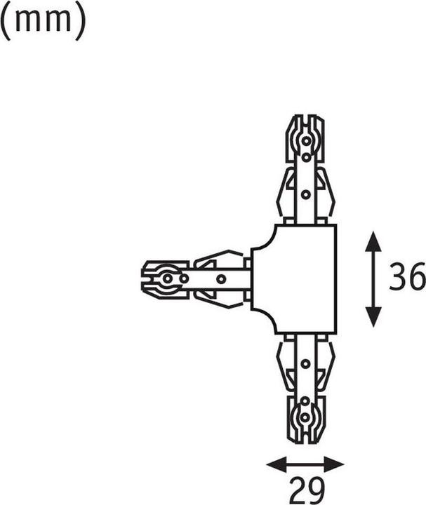 Actual product image Paulmann URail T-connector