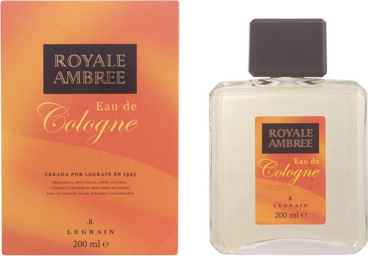 Actual product image Legrain Royale Ambree Eau de Cologne 200 ml (Eau de cologne, 200 ml)