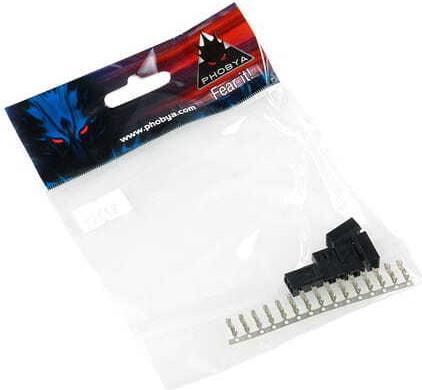 Immagine prodotto Phobya Connettore di alimentazione della ventola 3Pin socket incl. pin, 5 pezzi