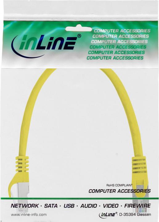 Actual product image InLine Patch cable (F/UTP, CAT5e, 0.30 m)